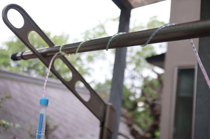 なるほど～！洗濯物が飛ばされない裏ワザ2選【やってみた】もう強風が吹いても大丈夫！