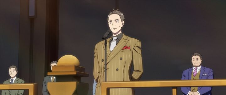 映画『クスノキの番人』、柳澤将和（CV：子安武人）の場面写真 （C）東野圭吾／アニメ「クスノキの番人」製作委員会 width=