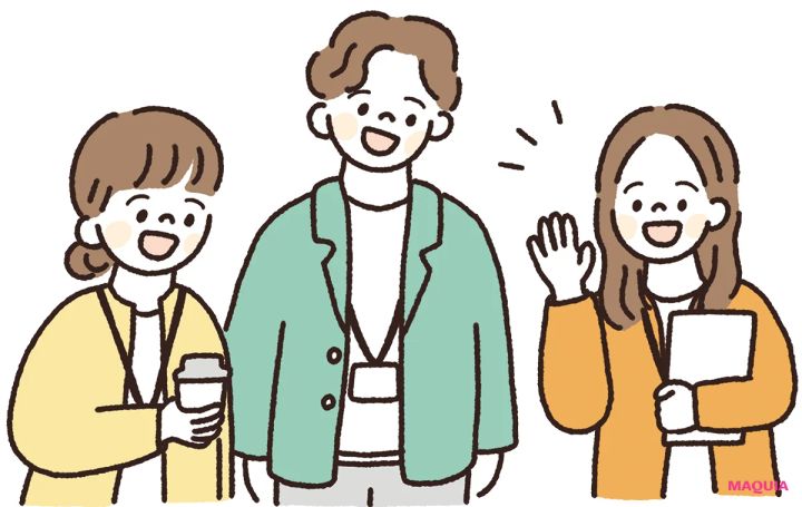 外交的な人におすすめの休み方 職場での軽い雑談