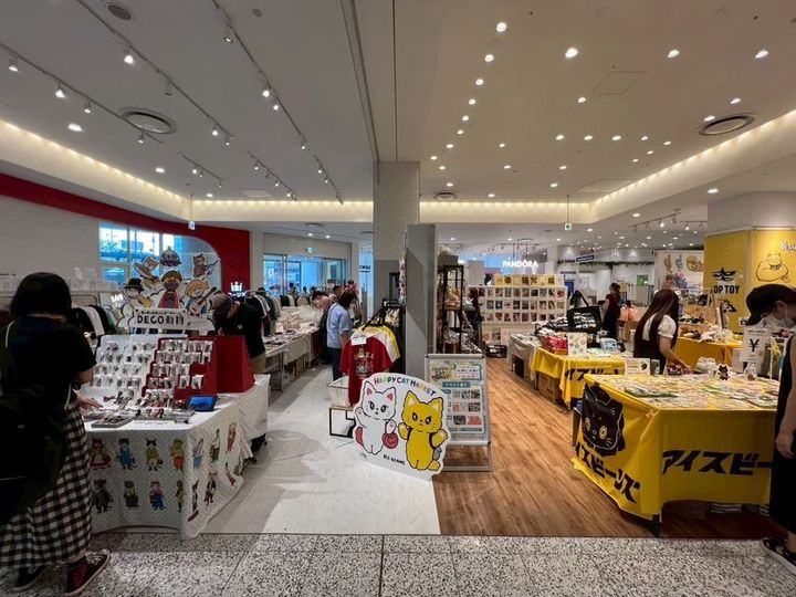 HAPPY CAT MARKET 会場全体の様子