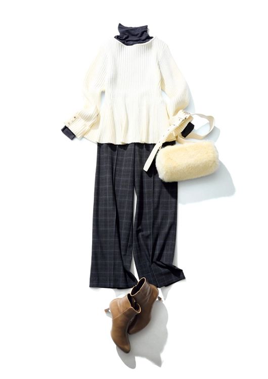 【毎日コーデ】食べてもお腹が苦しくならない格好で飲み会へ