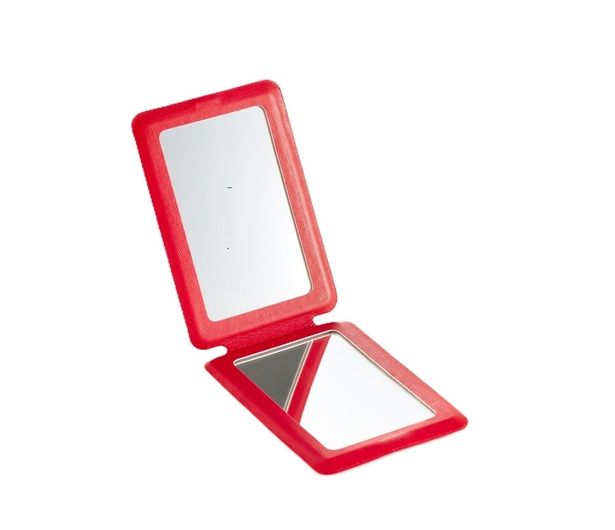 2倍拡大鏡と等倍鏡の2面ミラー