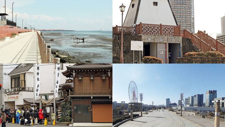 ソラムナード羽田緑地、日本橋〈小網神社〉、有明〈夢の大橋〉