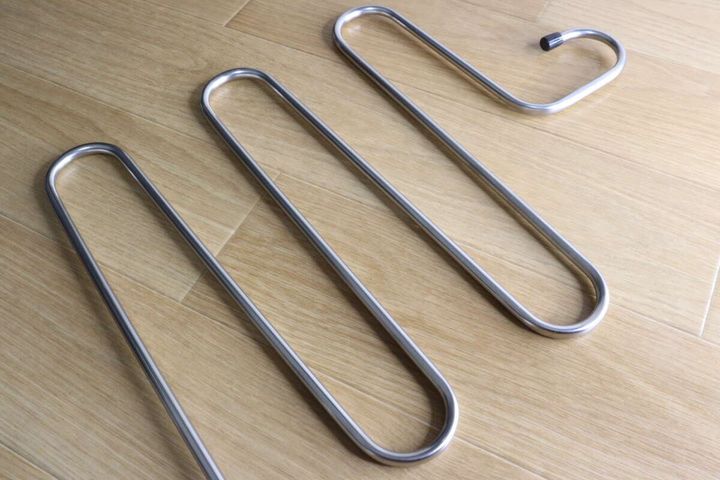 ステンレスズボンハンガー