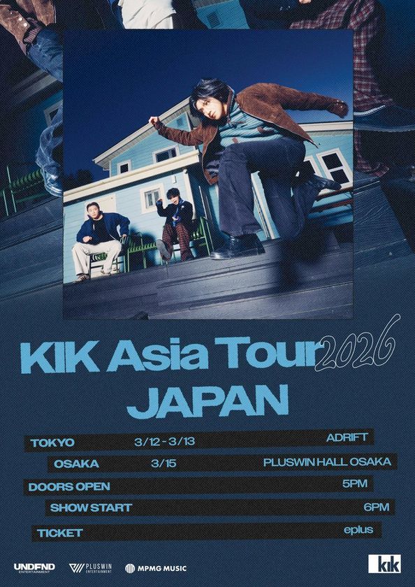 KIK 韓国発ロックバンドユニット メンバー3名