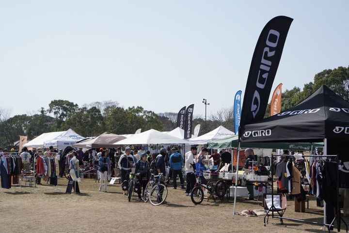 バイクランド マーケット出店風景