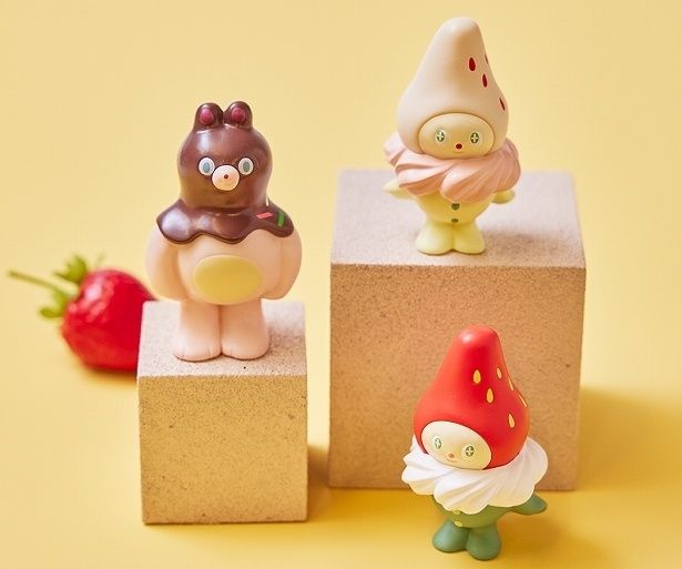 「KENELE STAND」のカプセルトイ「boiboiスイーツフィギュアコレクション」(1回500円)