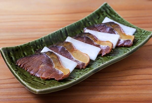 ソバキチ「炙りへしこ大根添え」