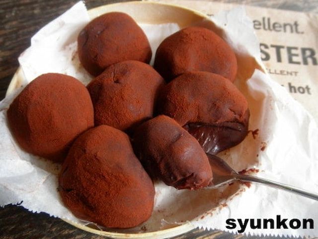 山本ゆりさんの「とろける生チョコトリュフ」レシピ
