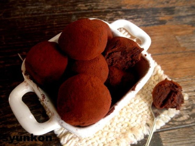 山本ゆりさんの「とろける生チョコトリュフ」レシピ