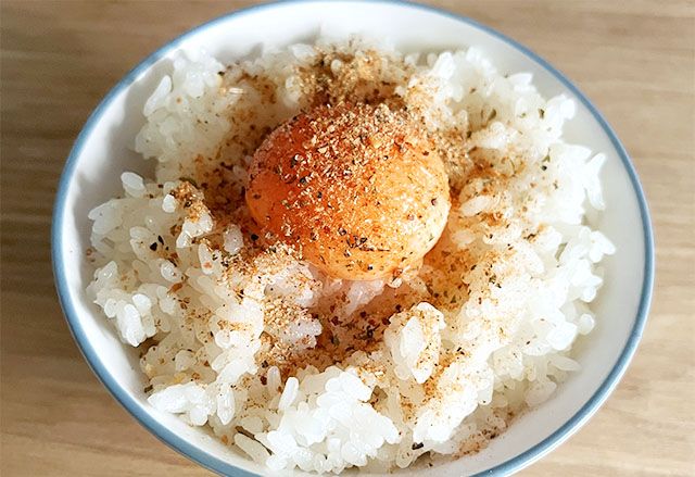 馨（かおる）Master Blended Spiceを使った卵かけご飯