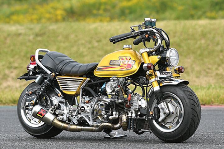 【カスタムモンキー】隙間ゼロの造形美！武川デスモ搭載、長崎から放たれる究極の4Lモンキー