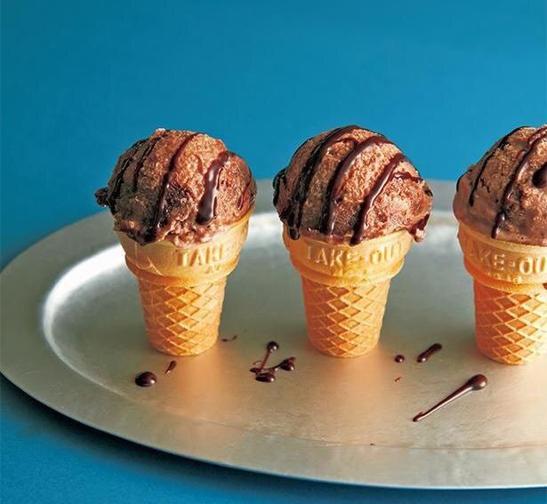 やさしい口当たり「ダブルチョコアイス」 （C）げんきスイーツ／KADOKAWA