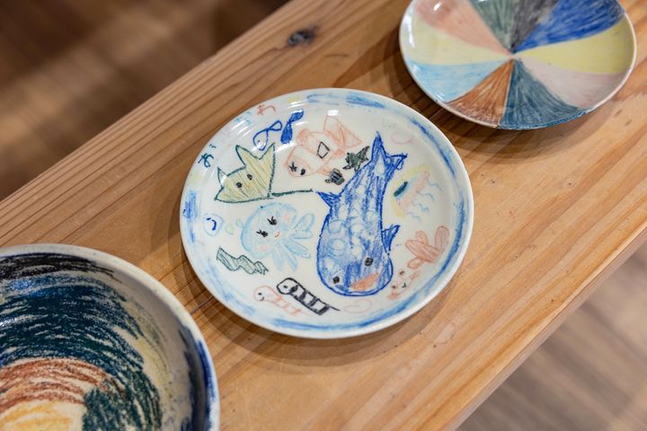 キッズやちむん絵付けは30分3980円〜