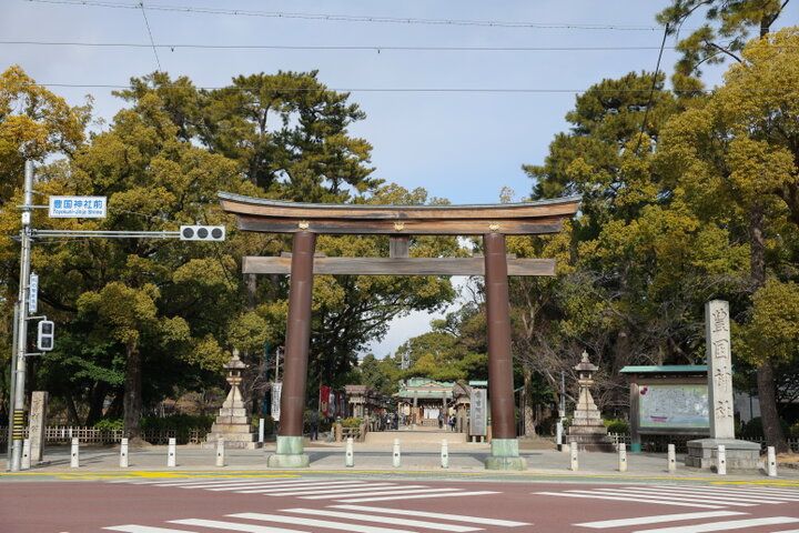 豊臣兄弟ゆかりの地を訪ねて、名古屋・中村公園の「豊國神社」におまいり