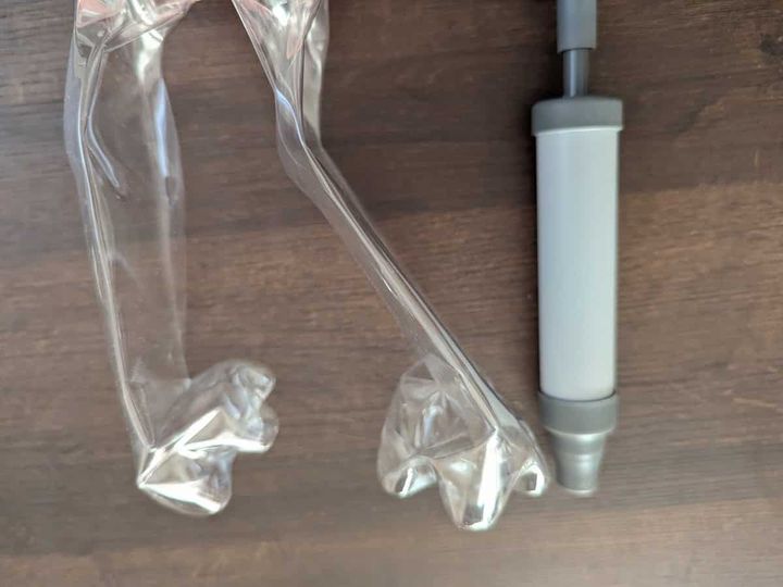 ダイソー ペチャンコポンプ使用例