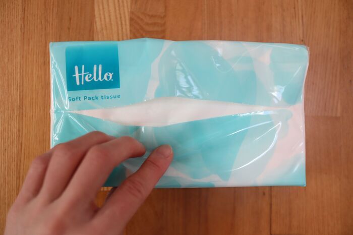 【ティッシュの上手な引き出し方】1枚目、もう失敗しません。「ガバッ」と出てくる問題を一発解決！