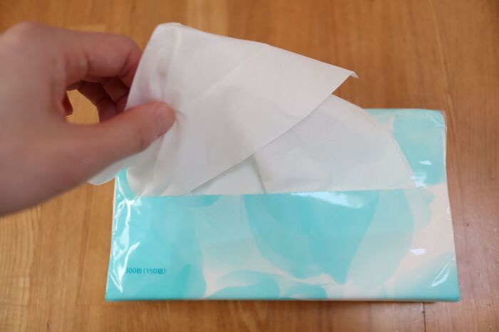 【ティッシュの上手な引き出し方】1枚目、もう失敗しません。「ガバッ」と出てくる問題を一発解決！