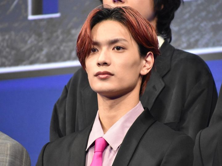 実写映画『ブルーロック』製作報告会に出席した高橋恭平 クランクイン！ width=