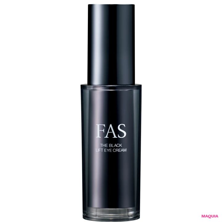 滝沢眞規子さんの「アイケア」 FAS ザ ブラック リフト アイクリーム