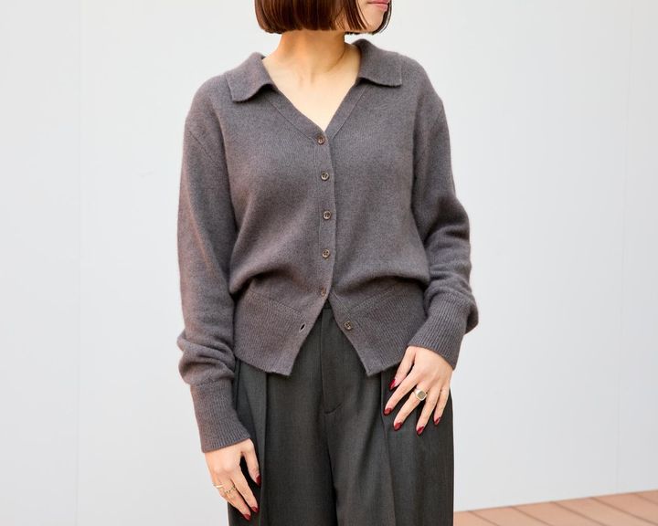 画像: 素肌に心地いい上質ニット