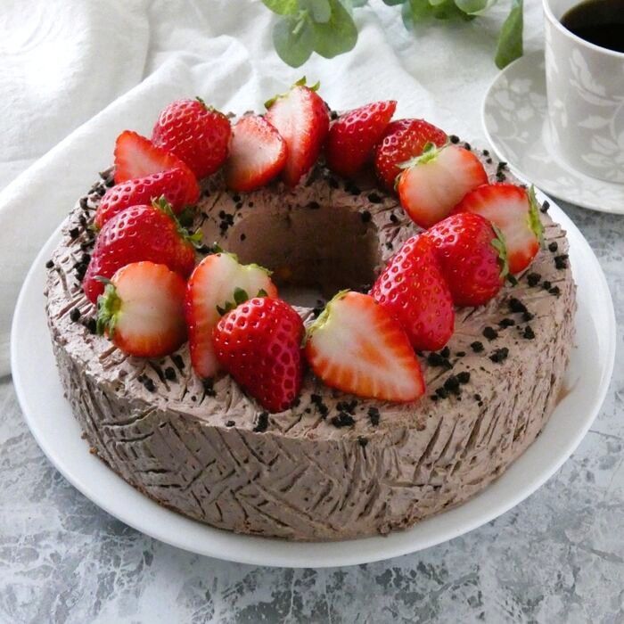 ノンオイルでつくる！「ふわふわシフォンケーキ」