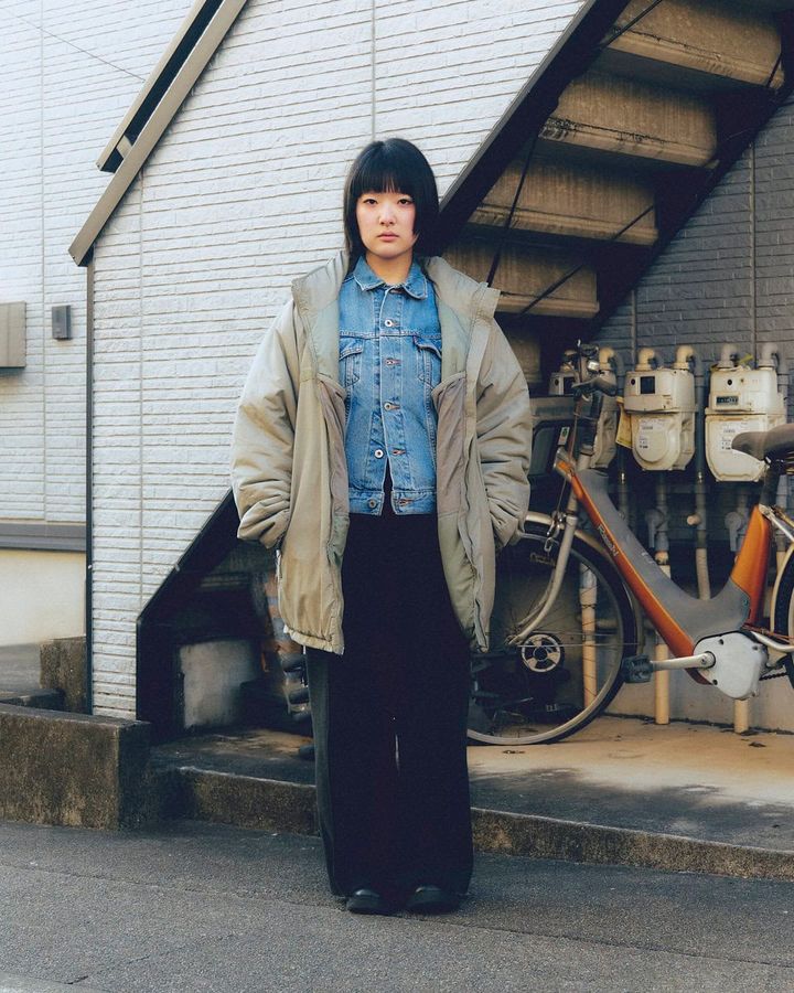 【スナップ】アウターinアウターにデニムジャケットは秋冬こそトライしたいところ