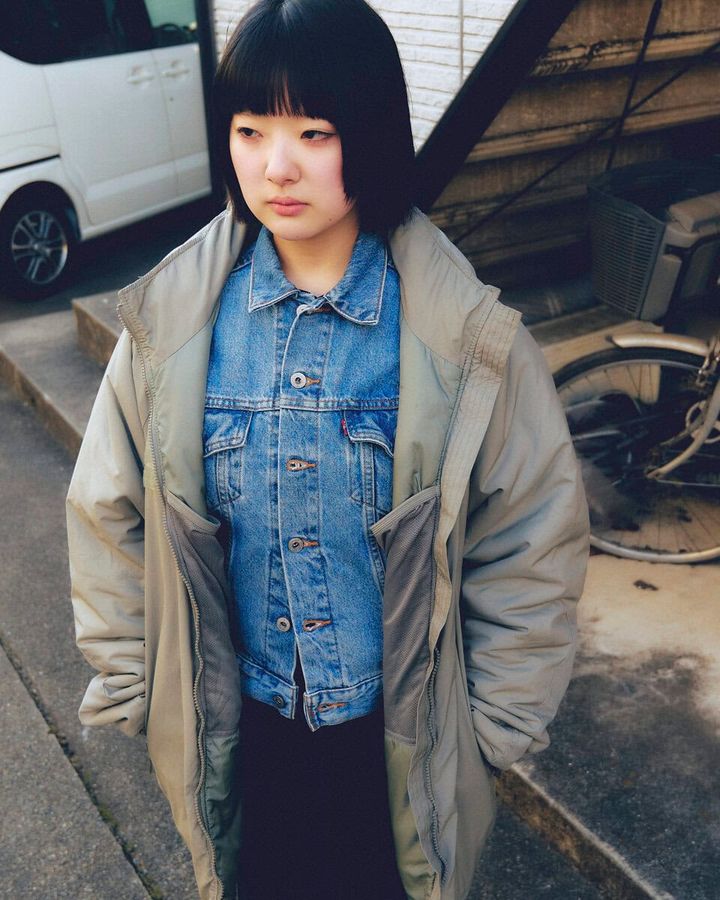 【スナップ】アウターinアウターにデニムジャケットは秋冬こそトライしたいところ