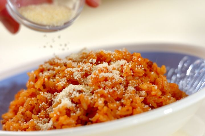 余ったミートソースもOK！炊き込みご飯にアレンジの作り方2