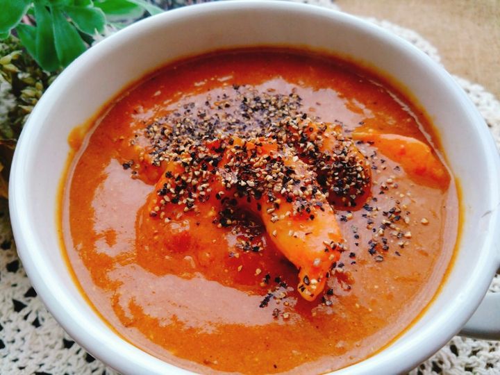 美味しすぎる！！濃厚で温まる。ココナッツ海老カレー