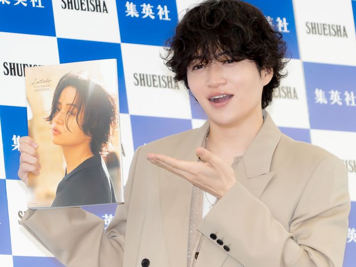『菊池風磨 1st 写真集「Latido」』発売記念取材会に登場した菊池風磨 クランクイン！ width=