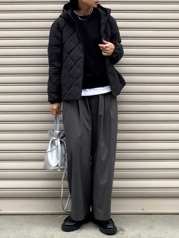 【ユニクロ】自宅で洗える！中綿入りあったかパーカー