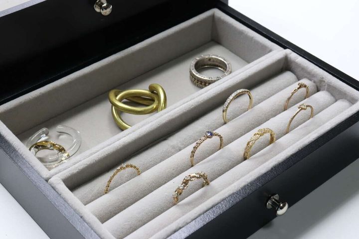 ダイソー アクセサリーボックス カスタム アクセサリーボックス