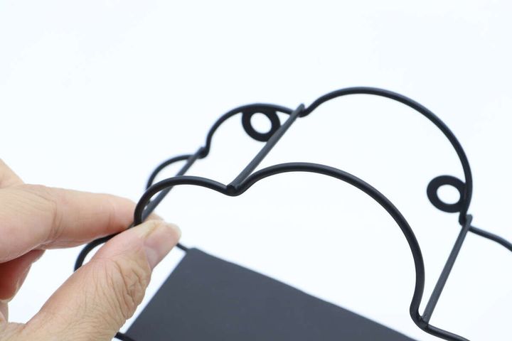 ダイソーのスチール製のインテリア収納