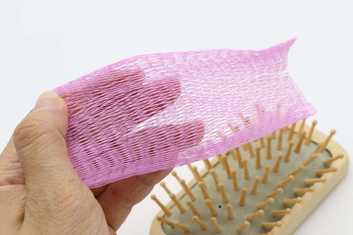 ブラシケアネット 広げた状態