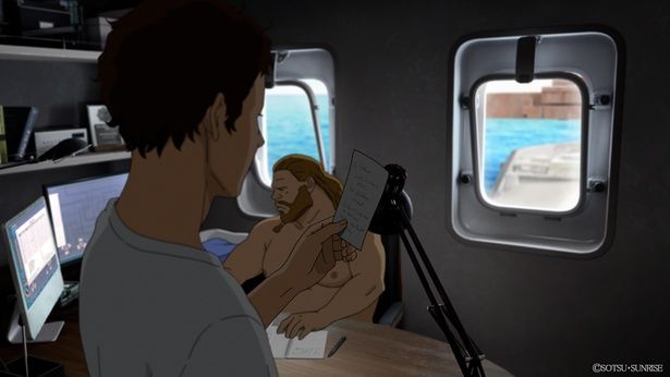 マフティーとしての目的を果たすため、計画の実行に挑むハサウェイ [c]創通・サンライズ