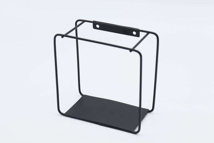 アイアン壁掛けインテリア収納（正方形）