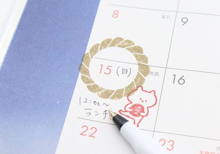 宝島社ムック付録のmizutamaのクッキーみたいなはんこと缶のセットBOOK9