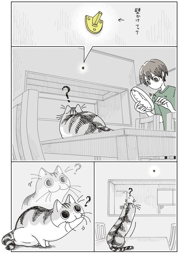 壁かけフックが気になる… （C）キュルZ／KADOKAWA