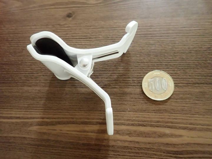 DAISO(ダイソー)：フッククリップ(白)