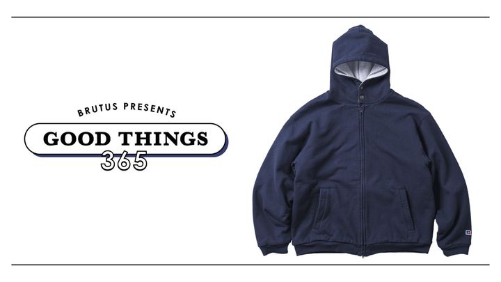 〈ラッセルアスレティック〉 × 〈ベルベルジン〉のジップパーカ