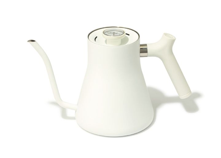 便利な温度計つきで、コーヒーがより美味しく