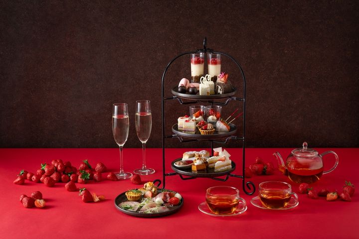 「いちご×ショコラ」アフタヌーンティー