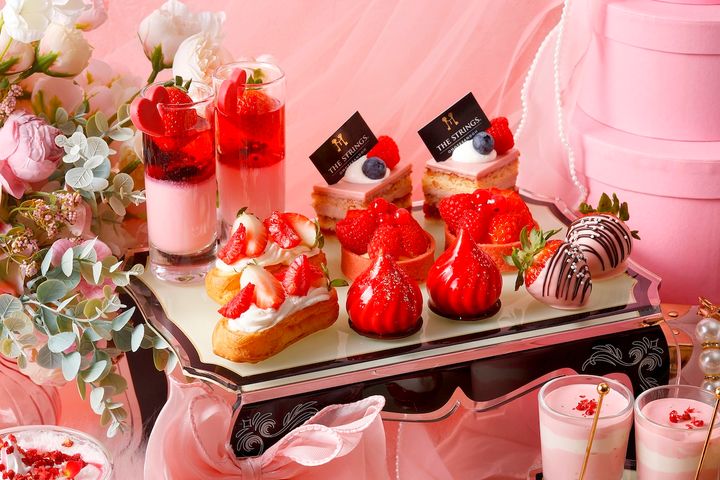 「ザ ストリングス 表参道」アフタヌーンティー スイーツ