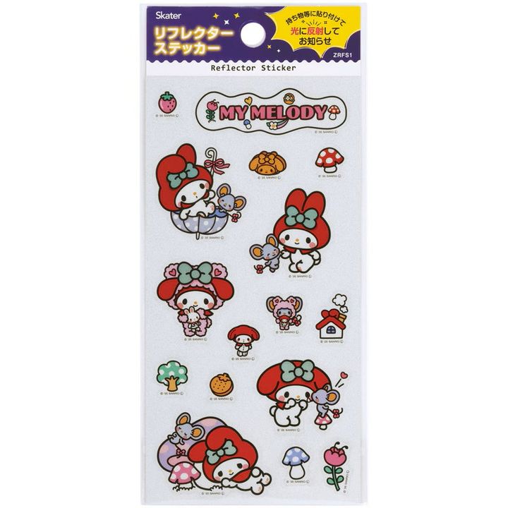 リフレクターステッカー（マイメロディ）