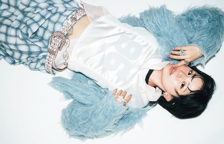 プラモデルの楽しさを世界中に広めていくアイドル〈LINKLPLANET〉2期生の佐藤咲菜さん