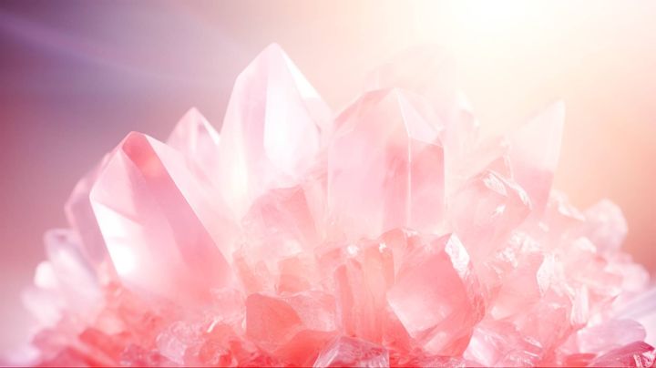 寝室 良縁を引き寄せる ローズクォーツ