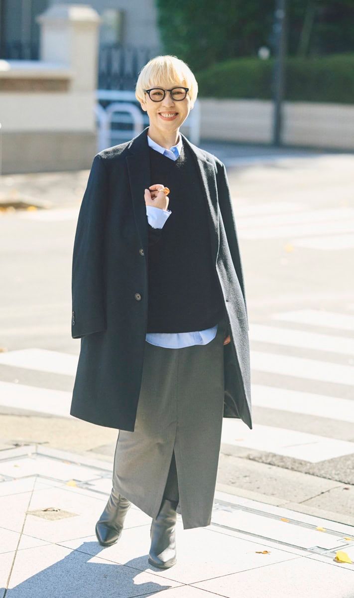 衿や裾から春色をチラ見セするだけで、冬服にも軽さが出ます