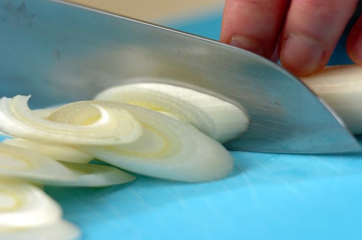 牛肉と白菜のオイスター丼の下準備2