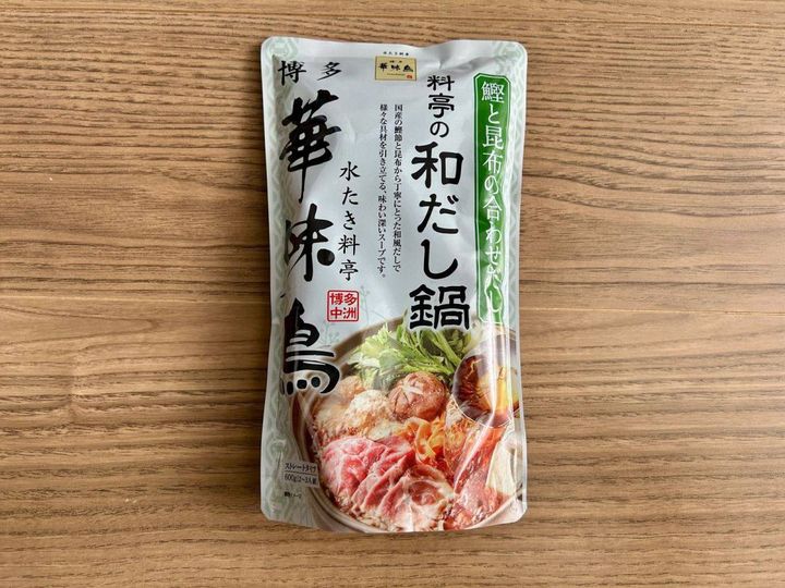博多華味鳥 料亭の和だし鍋